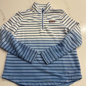 Vineyard Vines Blue and White Striped Shep Shirt